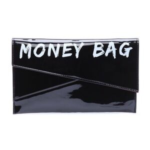 Black Patent Leather Clutch